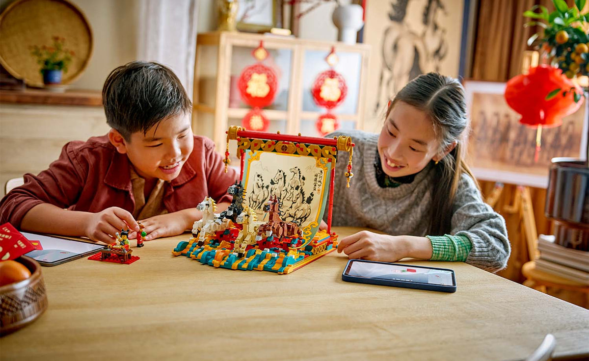 LEGO Iconic 80119 Galloping Horses Canvas