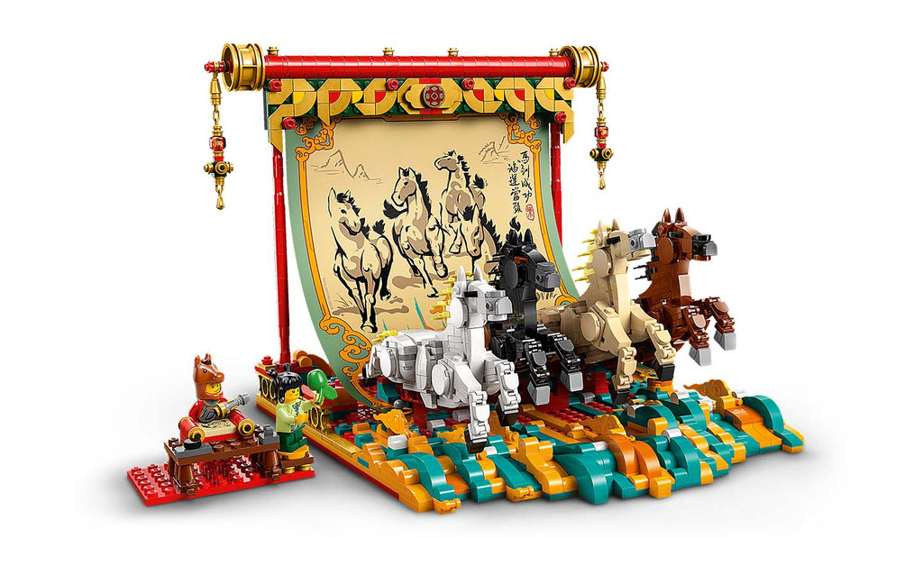 LEGO Iconic 80119 Galloping Horses Canvas