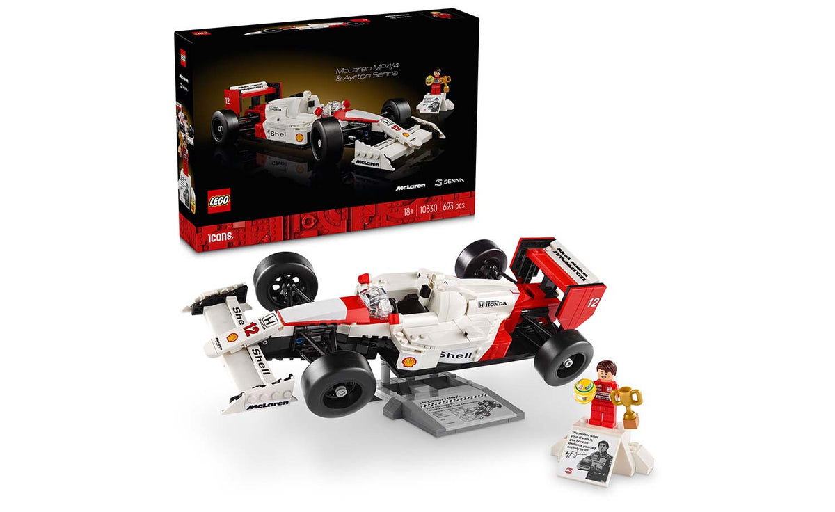 LEGO 10330 ICONS McLaren MP4/4 & Ayrton Senna