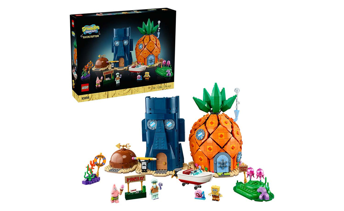 LEGO Icons 11386 SpongeBob SquarePants: Bikini Bottom