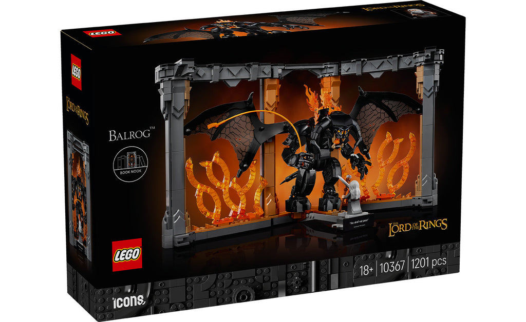 LEGO Icons 10367 The Lord of the Rings: Balrog Book Nook