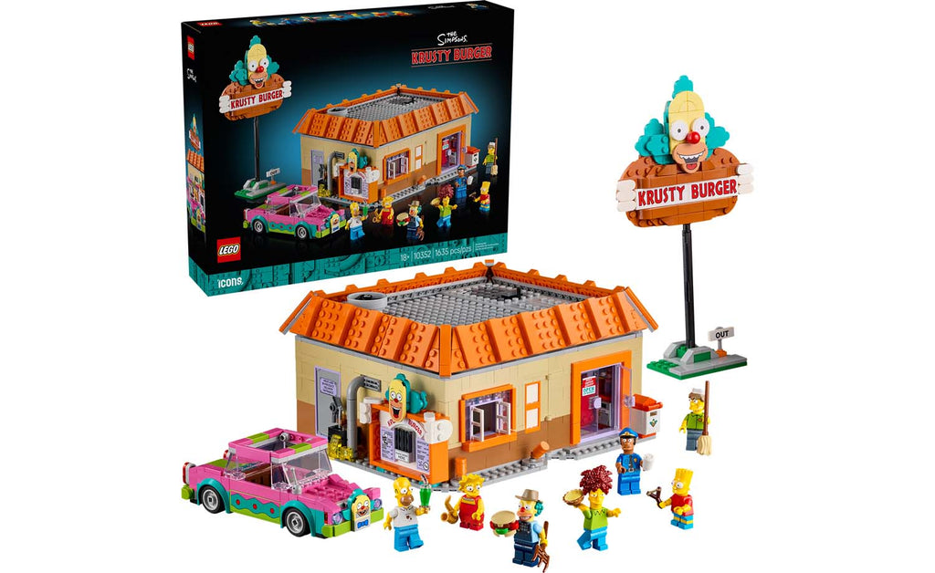 LEGO Icons 10352 The Simpsons: Krusty Burger
