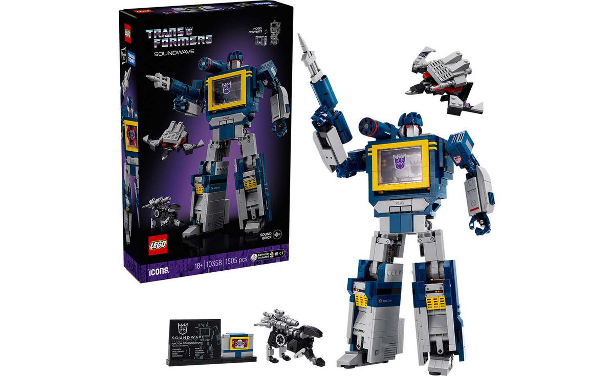 LEGO Icons 10358 Transformers: Soundwave
