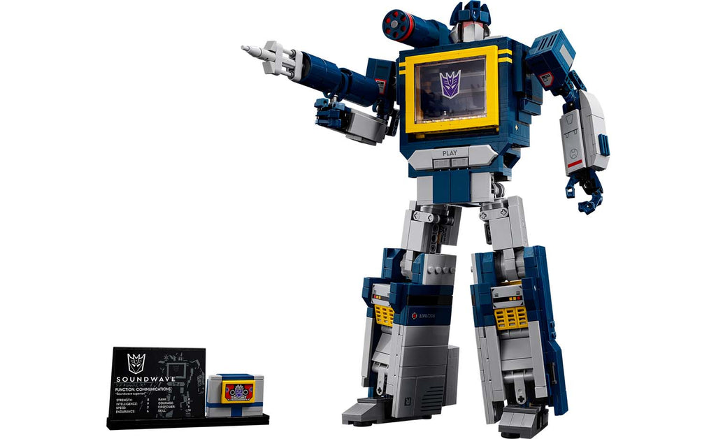 LEGO Icons 10358 Transformers: Soundwave