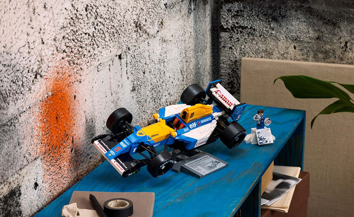 LEGO 10353 ICONS Williams Racing FW14B & Nigel Mansell