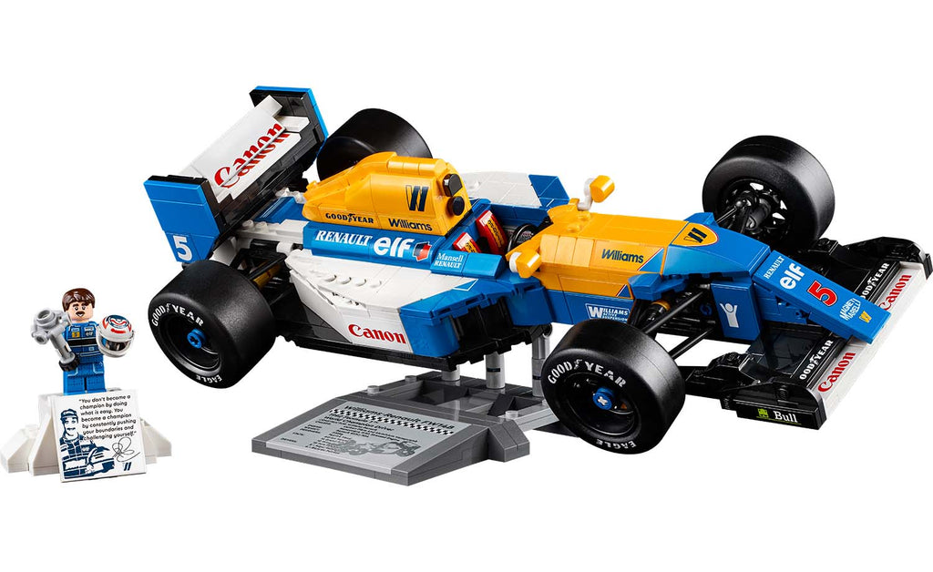LEGO 10353 ICONS Williams Racing FW14B & Nigel Mansell
