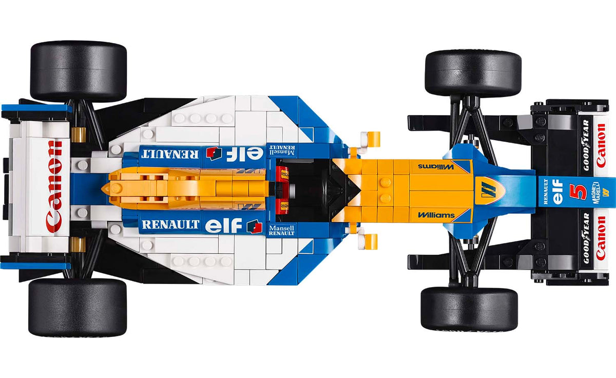 LEGO 10353 ICONS Williams Racing FW14B & Nigel Mansell