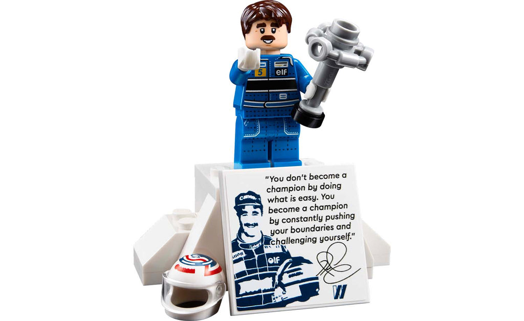LEGO 10353 ICONS Williams Racing FW14B & Nigel Mansell