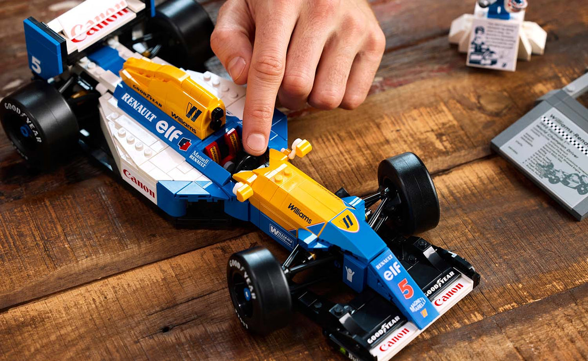 LEGO 10353 ICONS Williams Racing FW14B & Nigel Mansell