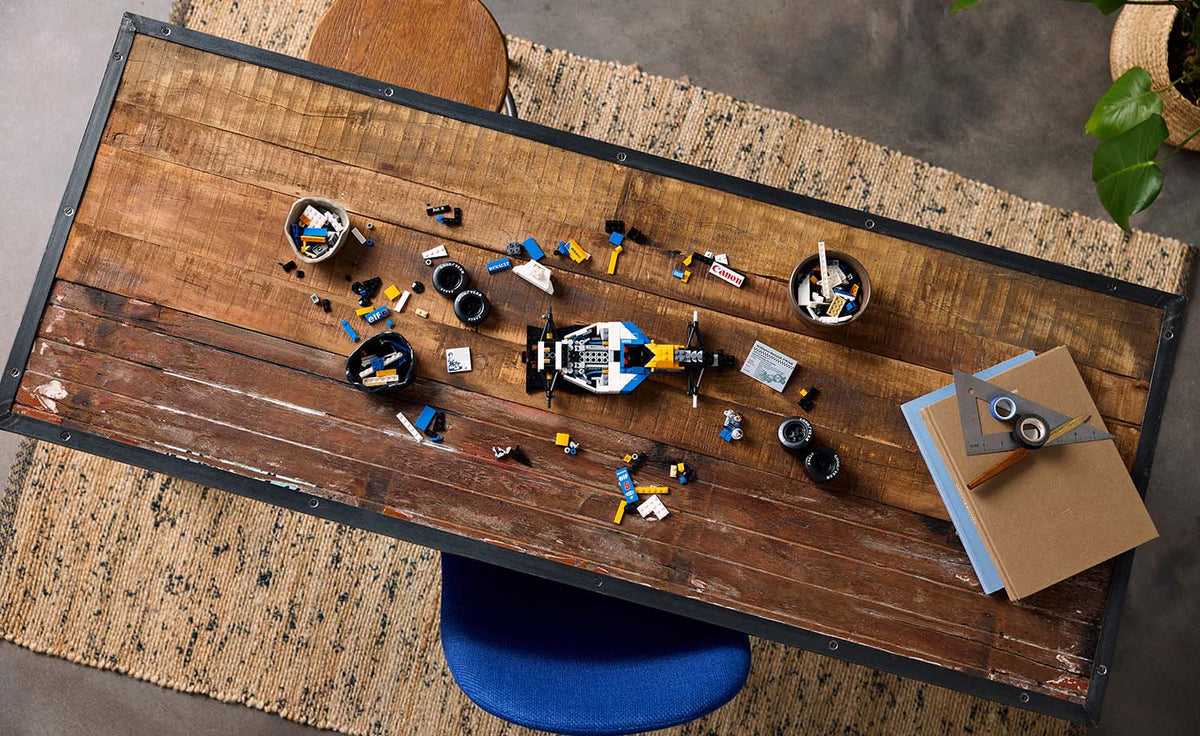 LEGO 10353 ICONS Williams Racing FW14B & Nigel Mansell