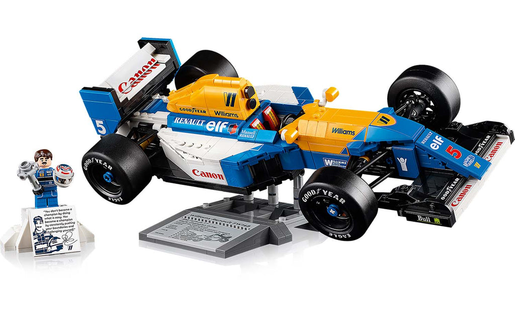 LEGO 10353 ICONS Williams Racing FW14B & Nigel Mansell