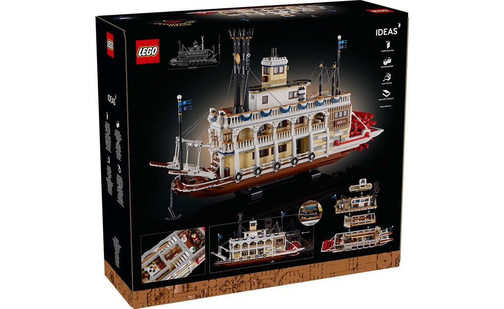 LEGO Ideas 21356 River Steamboat