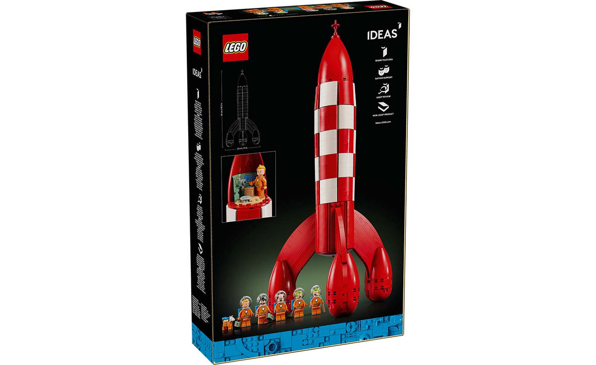 LEGO Ideas 21367 Tintin Moon Rocket