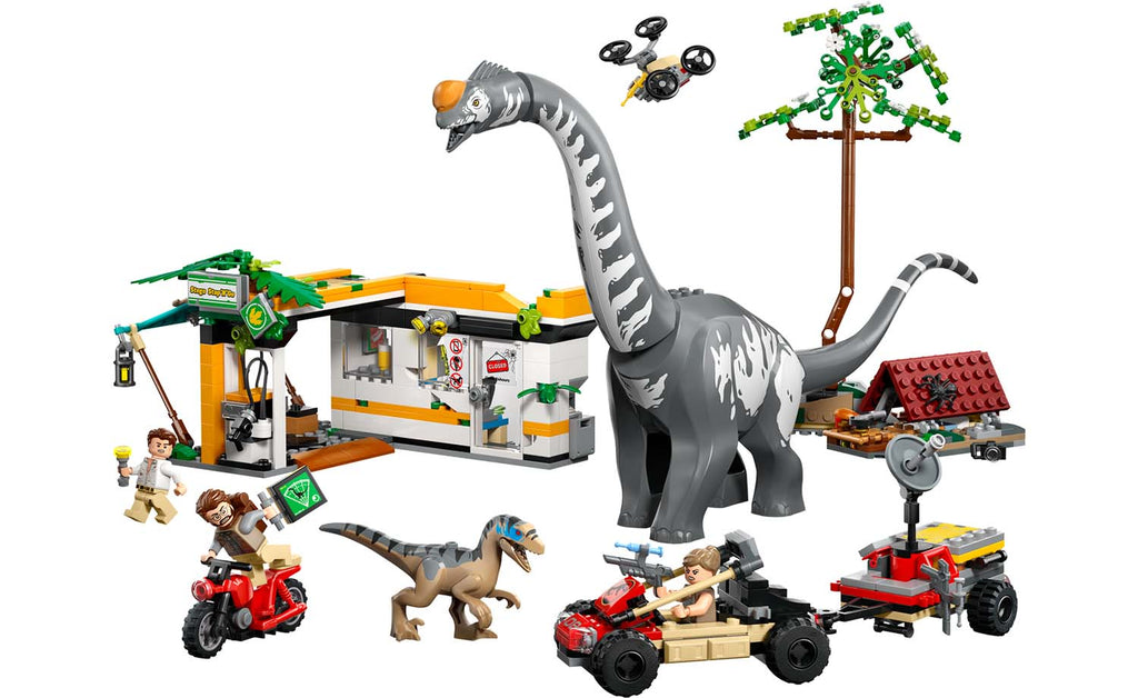 LEGO Jurassic World 76973 Raptor & Titanosaurus Tracking Mission