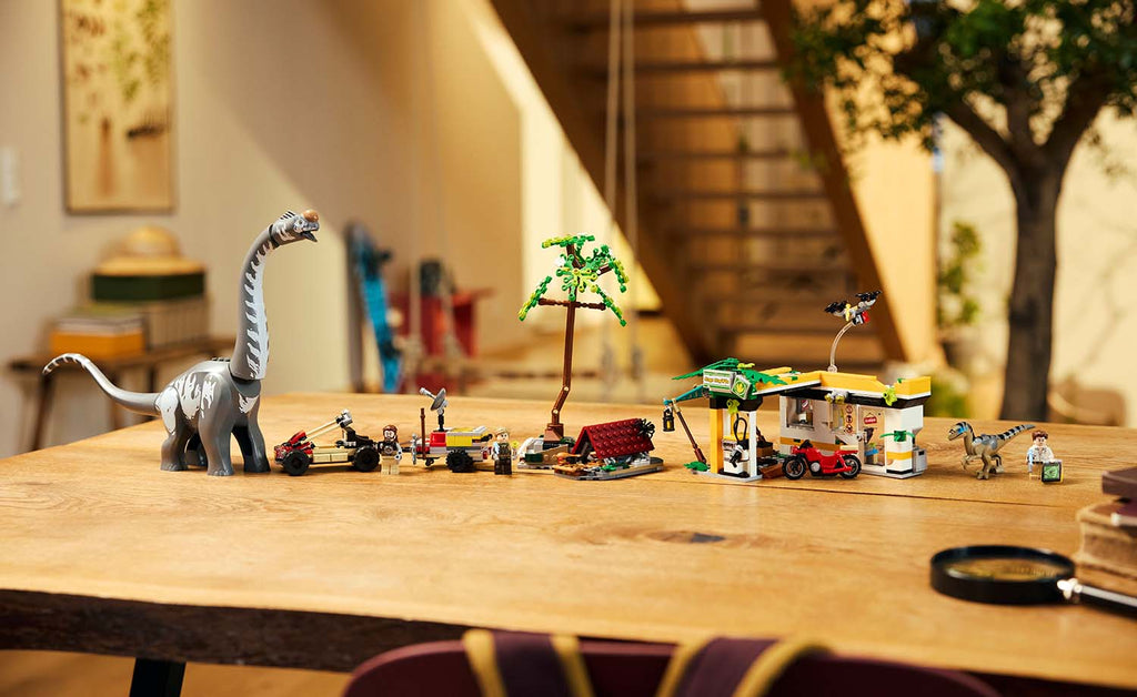 LEGO Jurassic World 76973 Raptor & Titanosaurus Tracking Mission