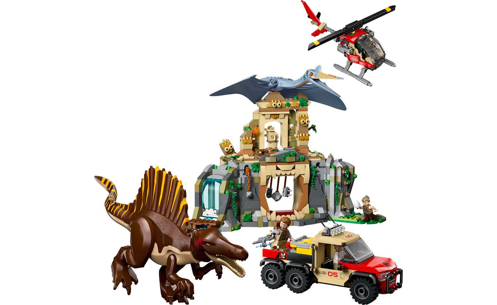 LEGO Jurassic World 76976 Spinosaurus & Quetzalcoatlus Air Mission