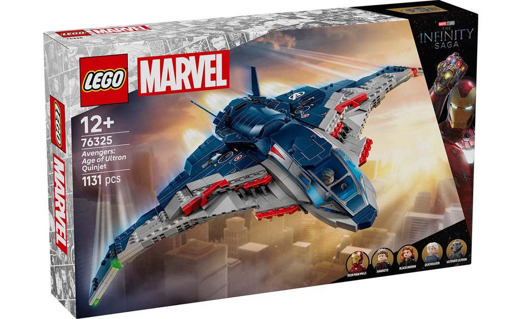 LEGO Marvel 76325 Avengers: Age of Ultron Quinjet