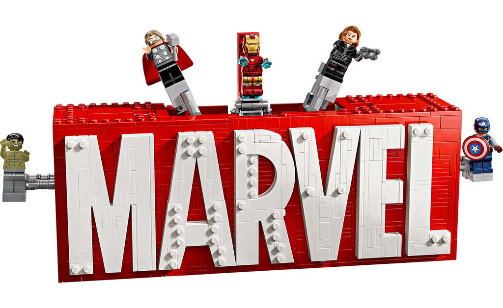LEGO Marvel 76313 Logo & Minifigures