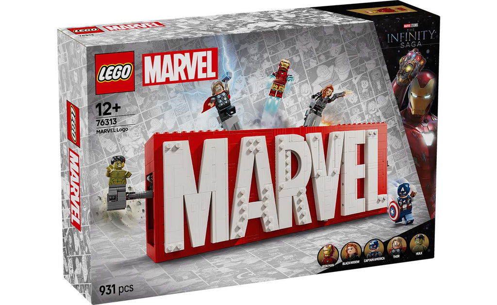 LEGO Marvel 76313 Logo & Minifigures