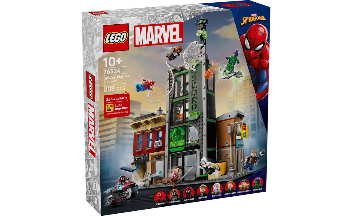 LEGO Marvel 76324 Spider-Man vs. Oscorp