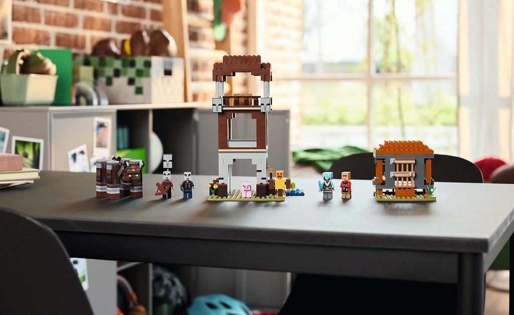 LEGO Minecraft 21278 The Pillager Outpost and Ravager