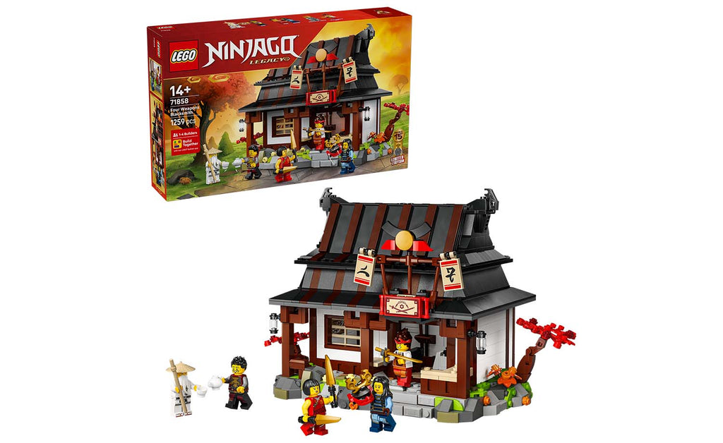 LEGO NINJAGO 71858 Four Weapons Blacksmith 15th Anniversary