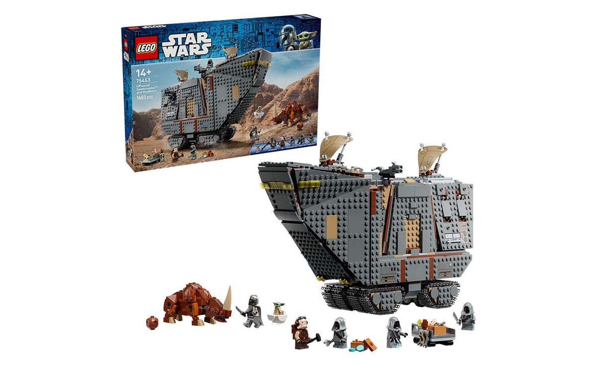 LEGO Star Wars 75453 Offworld Sandcrawler and Mudhorn