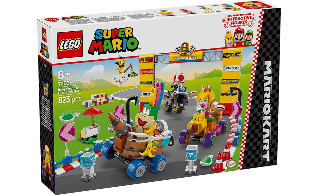 LEGO Super Mario 72036 Mario Kart – Baby Peach & Grand Prix