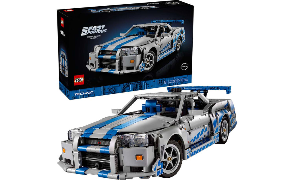 LEGO Technic 42210 2 Fast 2 Furious Nissan Skyline GT-R (R34) Car