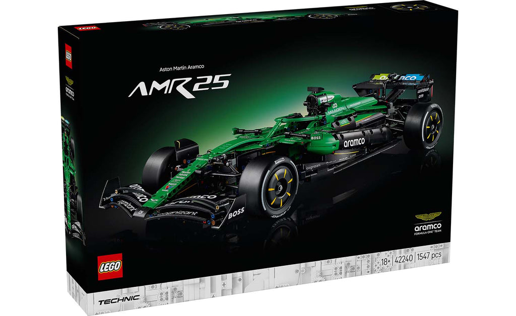 LEGO 42240 Technic Aston Martin Aramco AMR25 F1 Car