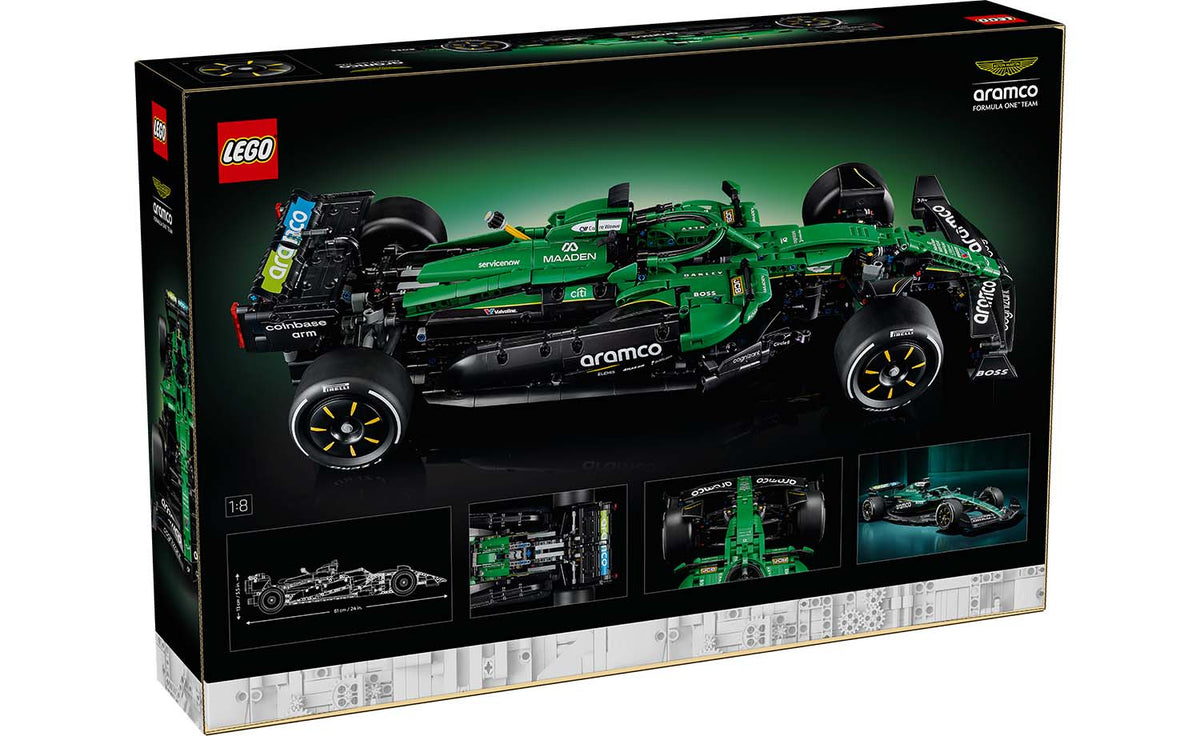 LEGO 42240 Technic Aston Martin Aramco AMR25 F1 Car