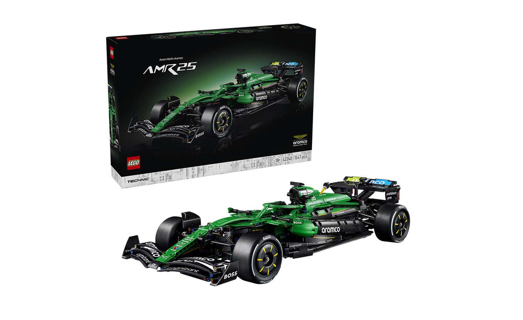 LEGO 42240 Technic Aston Martin Aramco AMR25 F1 Car