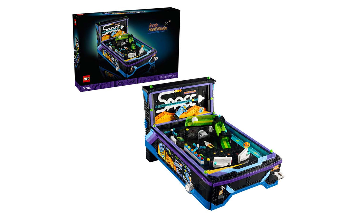 LEGO Icons 11374 Arcade Pinball Machine