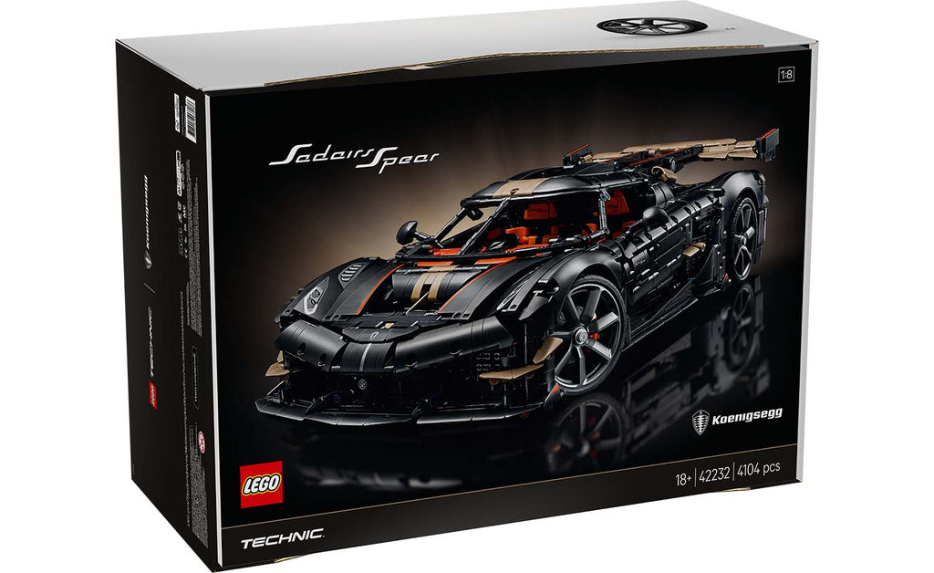 LEGO Technic 42232 Koenigsegg Sadair's Spear Megacar