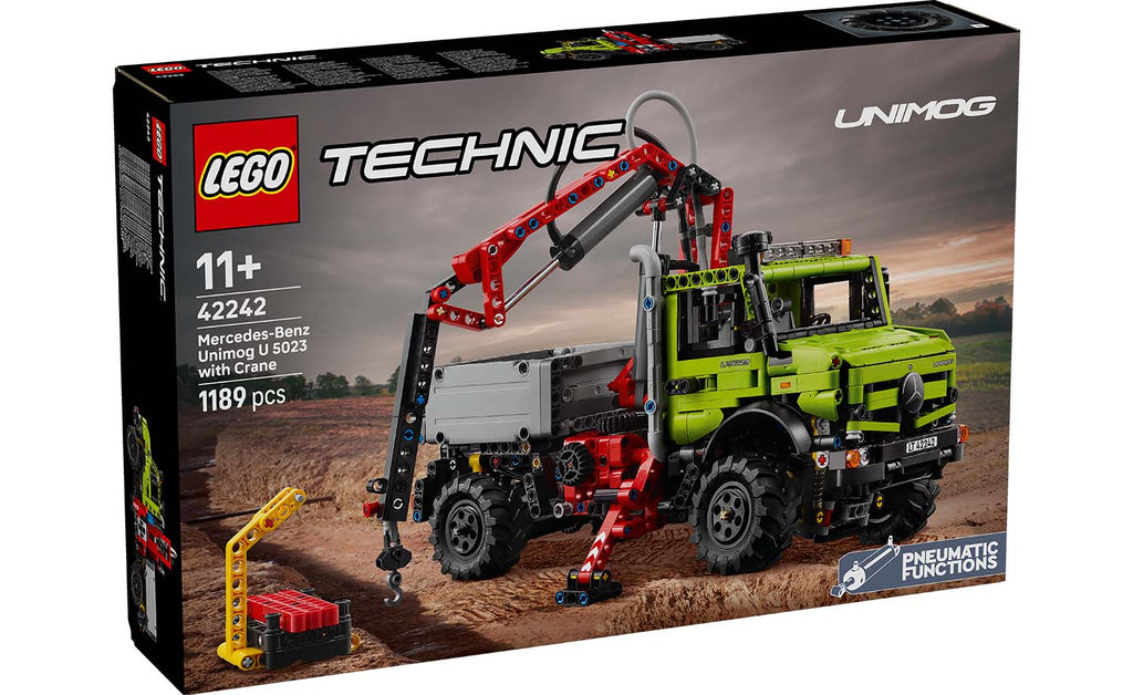LEGO Technic 42242 Mercedes-Benz Unimog U 5023 with Crane