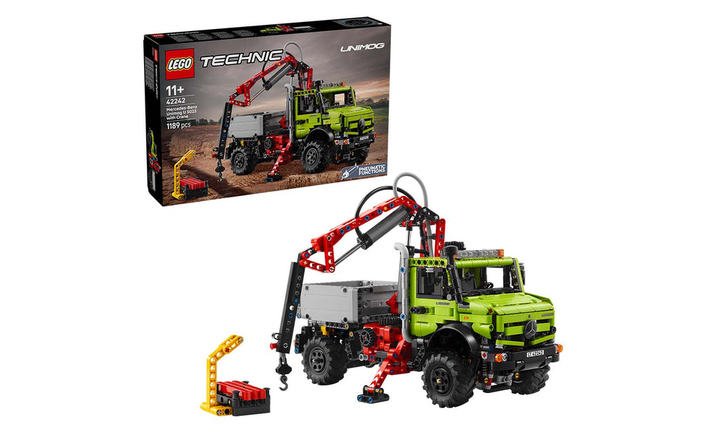 LEGO Technic 42242 Mercedes-Benz Unimog U 5023 with Crane
