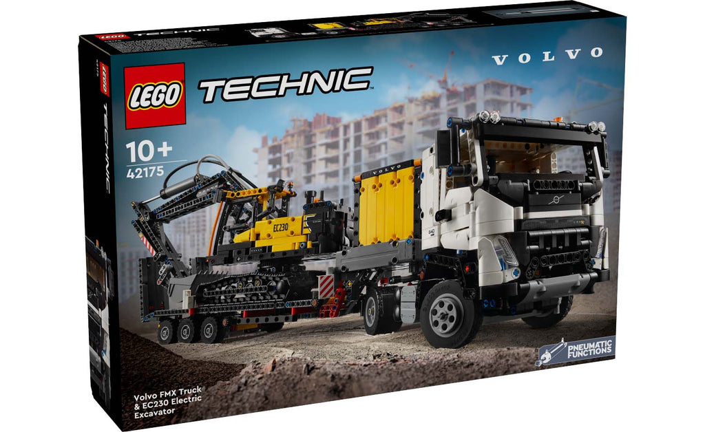 LEGO Technic 42175 Volvo FMX Truck & EC230 Electric Excavator
