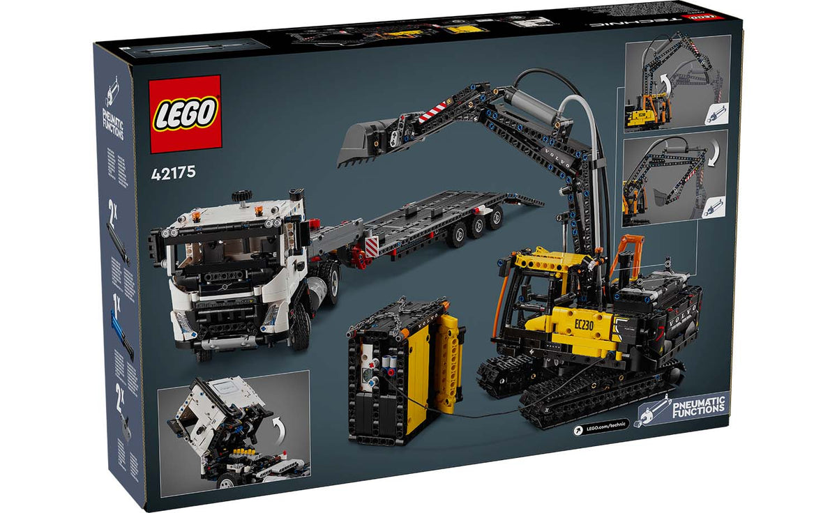 LEGO Technic 42175 Volvo FMX Truck & EC230 Electric Excavator