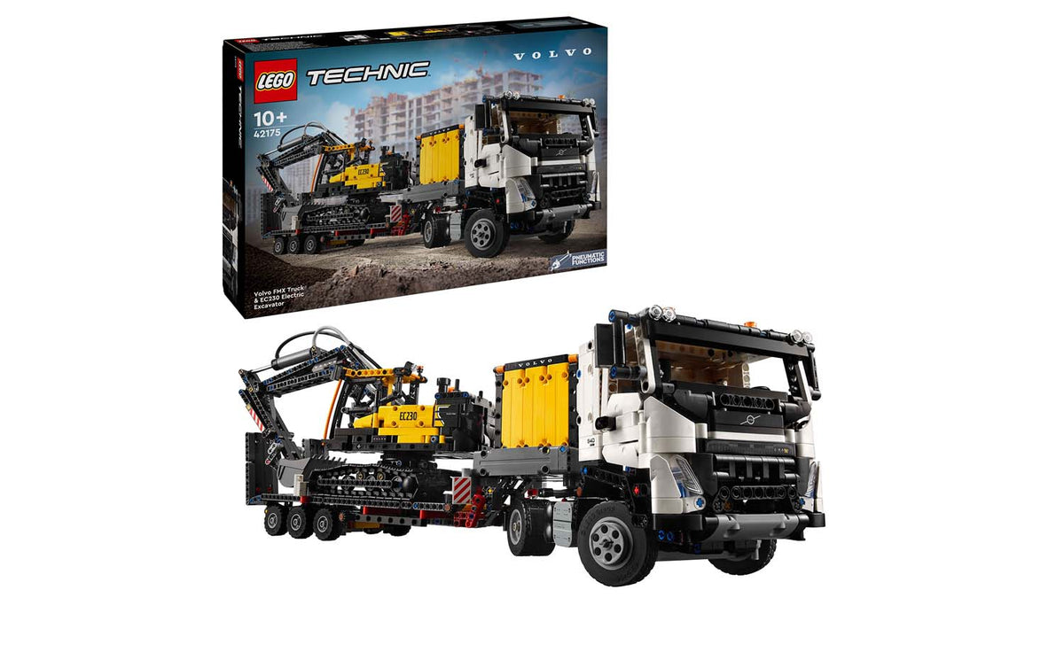 LEGO Technic 42175 Volvo FMX Truck & EC230 Electric Excavator