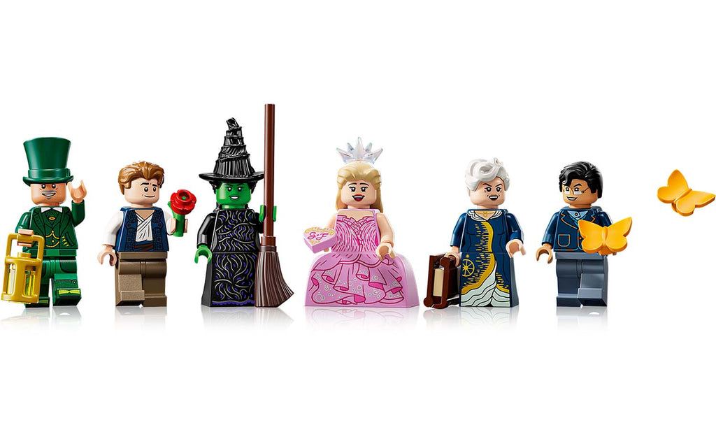 LEGO Wicked 75691 Glinda & Elphaba Bookends