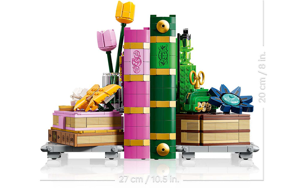 LEGO Wicked 75691 Glinda & Elphaba Bookends