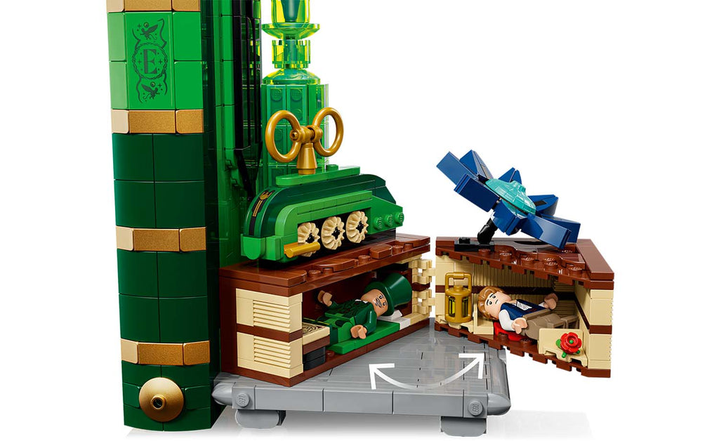 LEGO Wicked 75691 Glinda & Elphaba Bookends